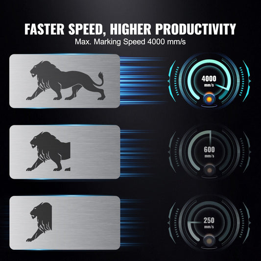 High-Precision 30W Fiber Laser Engraving Machine with LightBurn Compatibility, Ideal for Marking Aluminum, Steel, Jewelry, and Gold, 5.9" x 5.9" Area