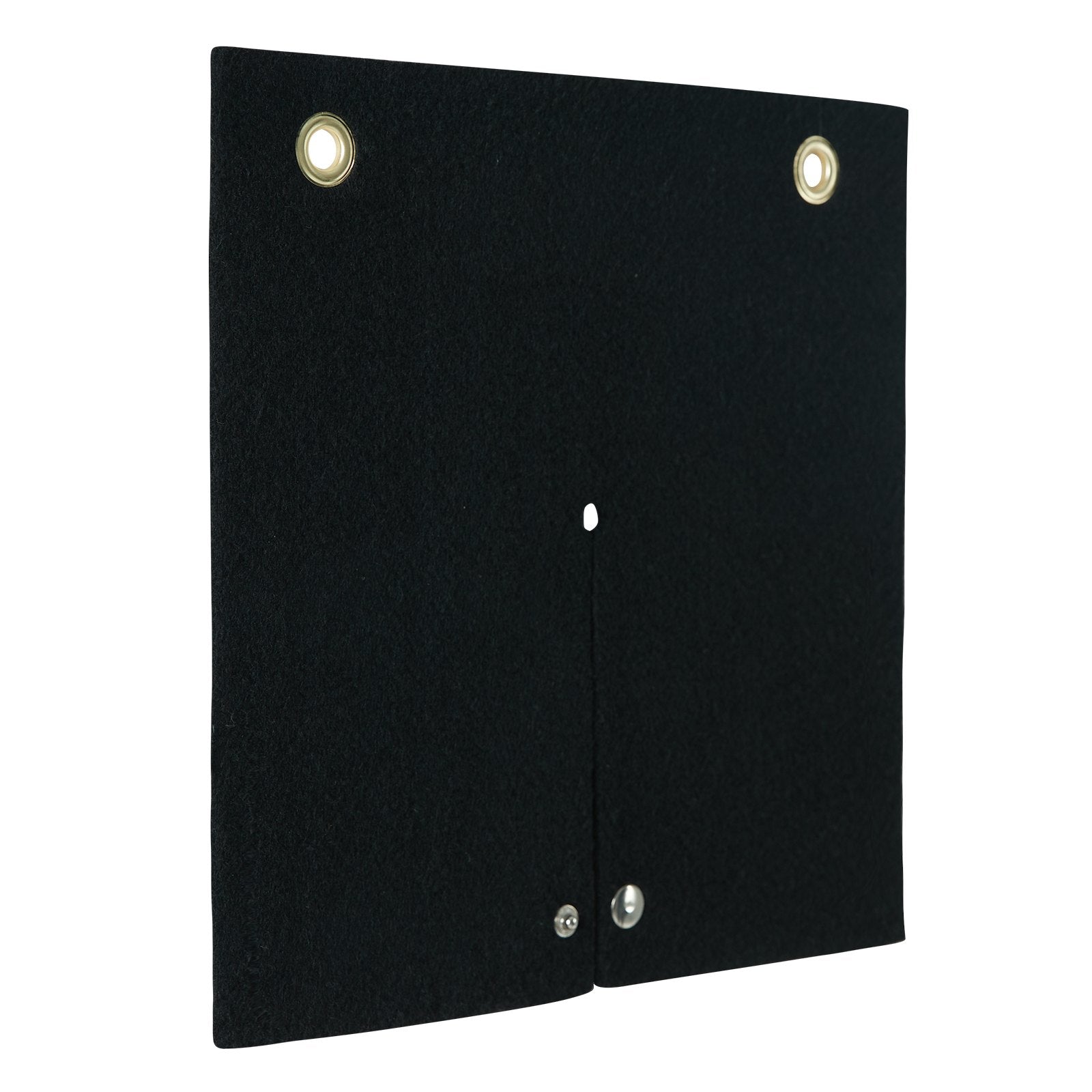Carbon Fiber Welding Blanket 12"x12" | 1800°F Heat Shield Mat | Flame Protector Pad for Plumbing, Soldering, Torch Use, Metal Grommets Included