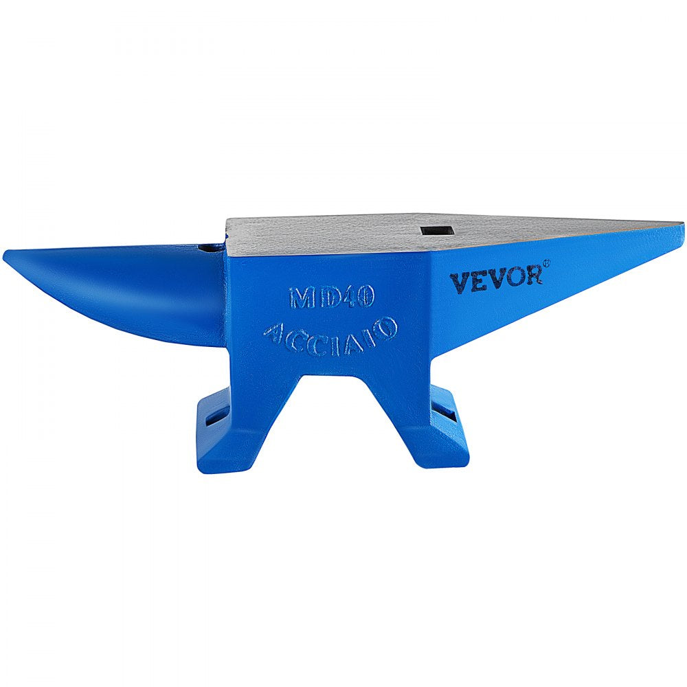 VEVOR Single Horn Anvil 88Lbs Steel Anvil Blacksmith for Sale Forge Steel Tools and Equipment Anvil Rugged Blacksmith Jewelers Durable and Robust Metal Working Tool