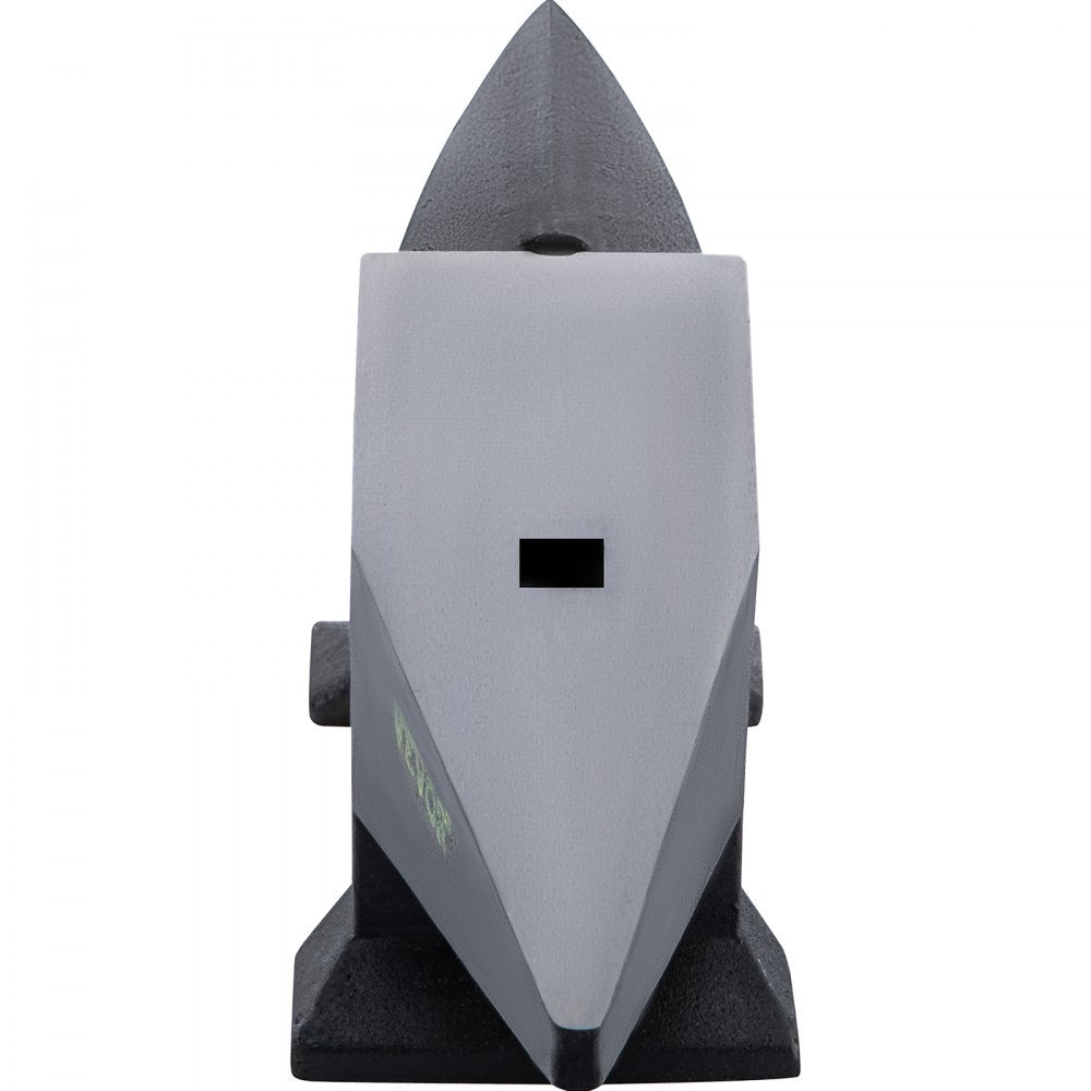 Heavy-Duty 132 Lbs Cast Iron Anvil with Single Horn and Sturdy Base for Metalworking and Blacksmithing Tasks