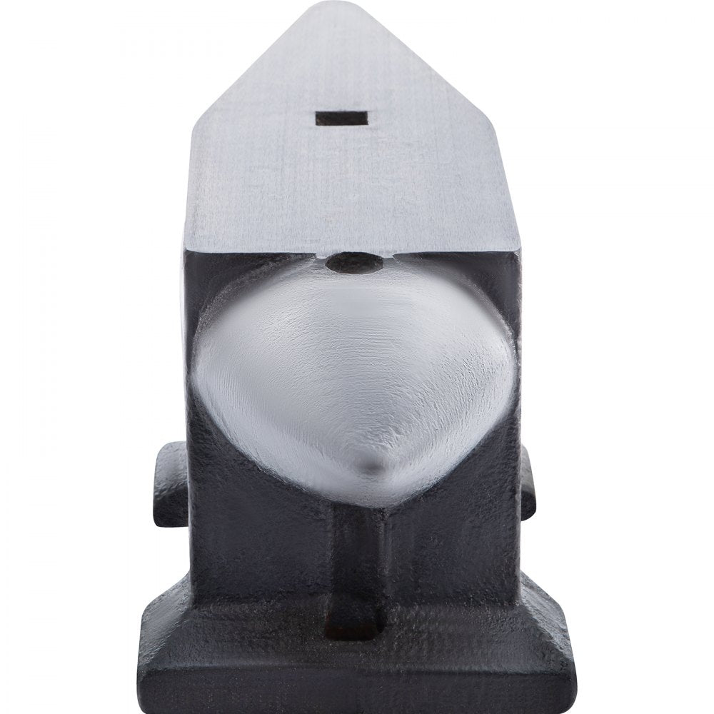 Heavy-Duty 132 Lbs Cast Iron Anvil with Single Horn and Sturdy Base for Metalworking and Blacksmithing Tasks