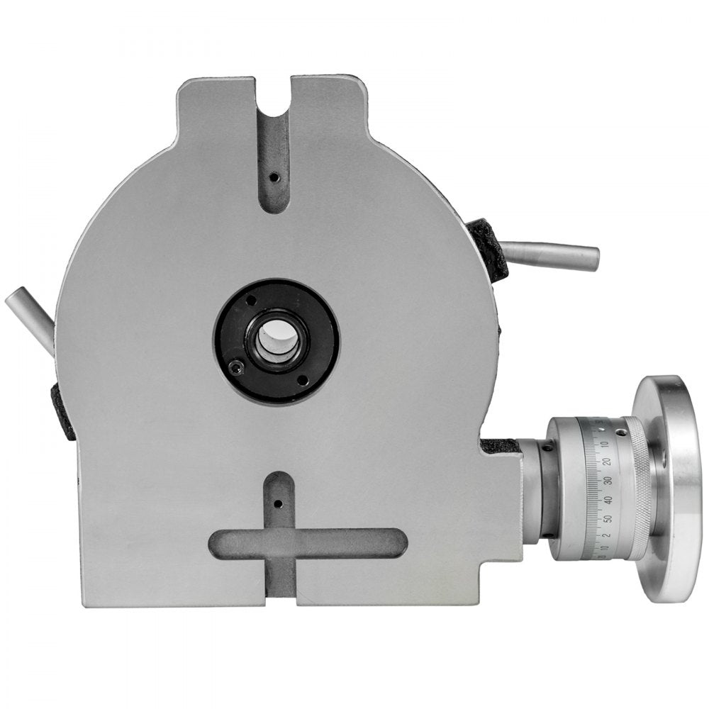 8-Inch Rotary Table with 360-Degree Precision for Milling Machines - 3-Slot Horizontal and Vertical Design