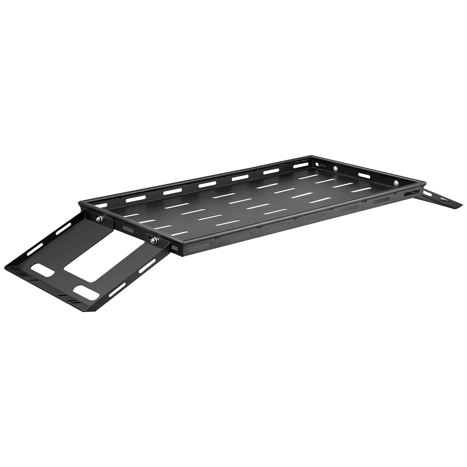 Heavy-Duty Rear Trunk Cargo Rack for 2007-2024 Jeep Wrangler JK - Carbon Steel Basket Tray, 300 lbs Capacity, Organizer with Net, Black Luggage Carrier for Camping, Durable Interior Storage Solution