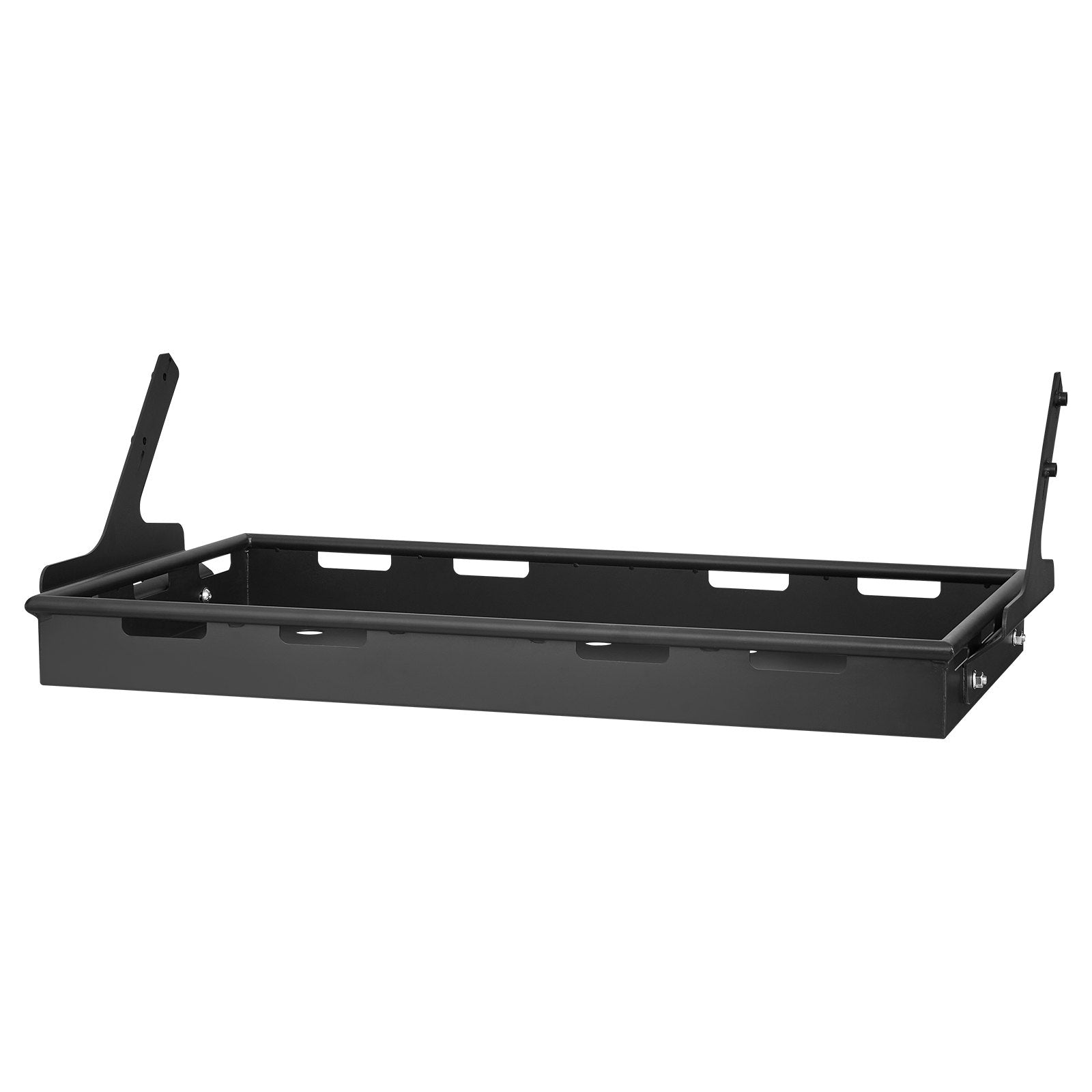 Heavy-Duty Rear Trunk Cargo Rack for 2018-2024 Jeep Wrangler JLU Sky One-Touch - 300 lbs Steel Basket, Luggage Carrier with Net & Shelf Organizer for Camping