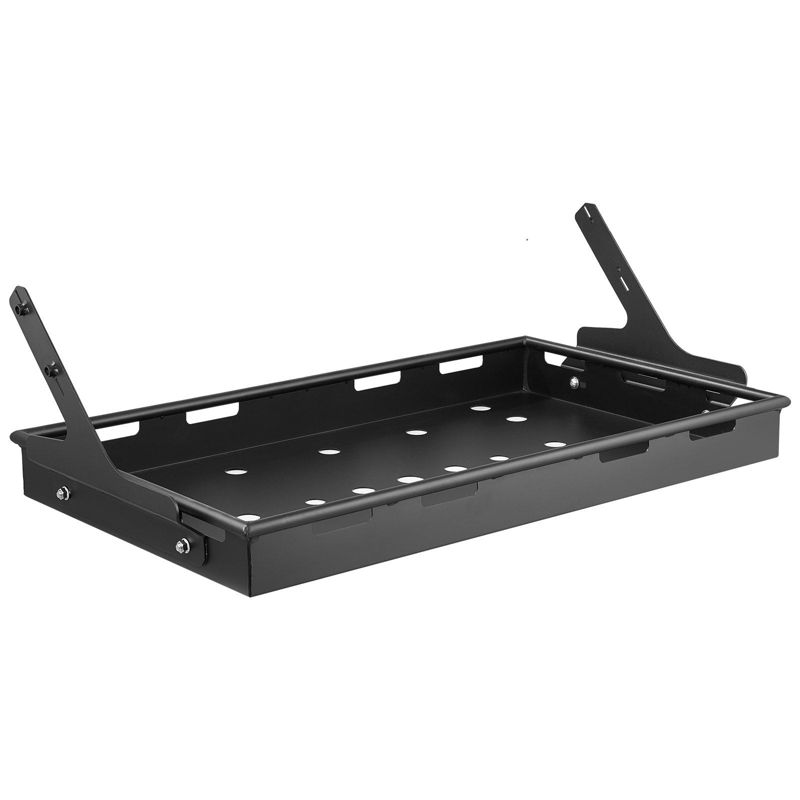 Heavy-Duty Rear Trunk Cargo Rack for 2018-2024 Jeep Wrangler JLU Sky One-Touch - 300 lbs Steel Basket, Luggage Carrier with Net & Shelf Organizer for Camping