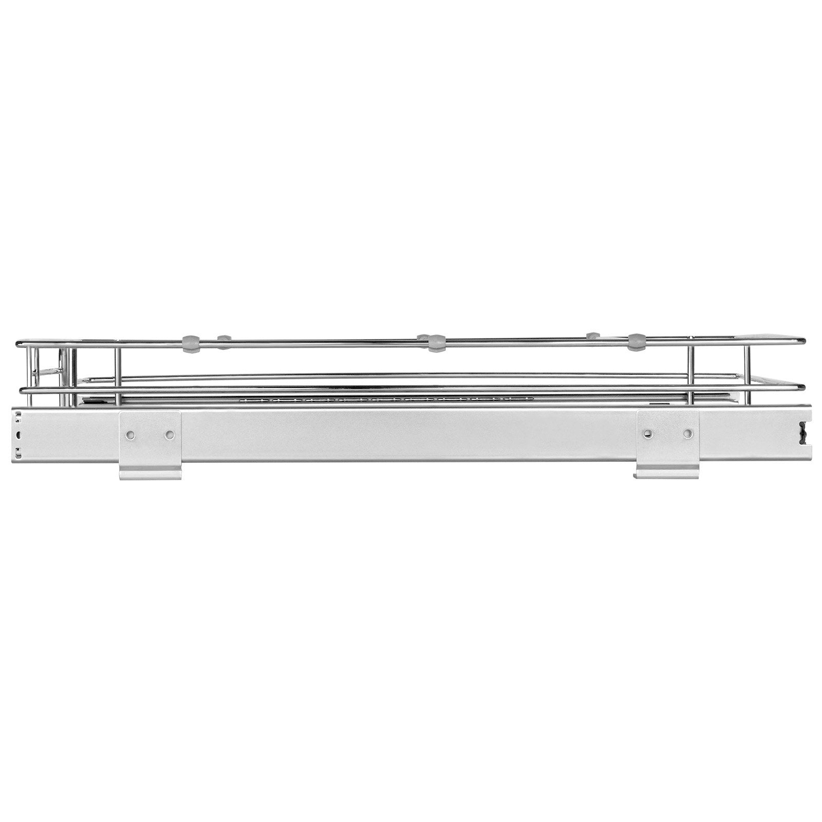 12.5" Wide Pull Out Cabinet Organizer with Heavy Duty Slide Out Pantry Shelves, Steel Roll Out Drawers for Under Sink Storage, Easy Install & Anti-Slip Design