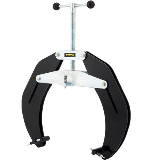 VEVOR Ultra Clamp, 5 to 12 In Diameter, High Strength Pipe Clamp with Quick Acting Screws, Steel Pipe Alignment Tool with Lightweight Design, Black