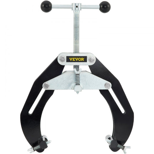 VEVOR Ultra Clamp, 2 to 6 In Diameter, High Strength Pipe Clamp with Quick Acting Screws, Steel Pipe Alignment Tool with Lightweight Design, Black