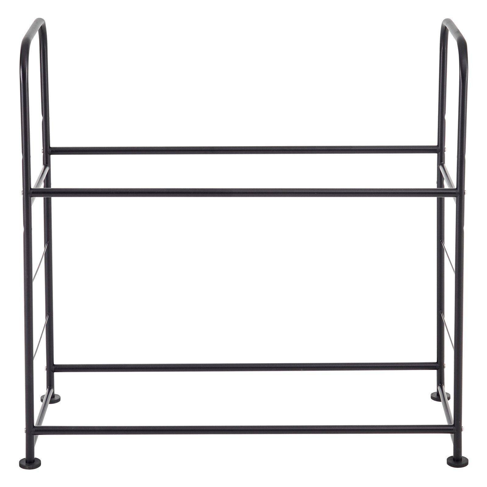 Heavy-Duty Adjustable Tire Storage Rack, 2-Shelf Stand for 8 Tires, Q195 Steel, 397 lbs Capacity with Protective Garage Cover