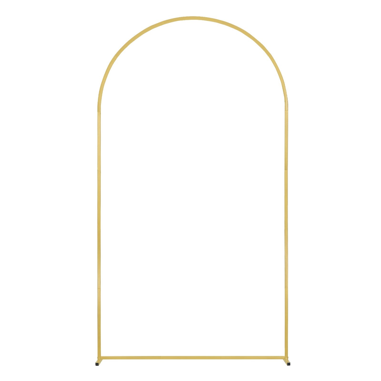 Elegant Gold Wedding Arch Backdrop Stand Set of 3 - Easy-to-Assemble Metal Frame for Celebrations, Birthdays, Holidays, and Events Decor