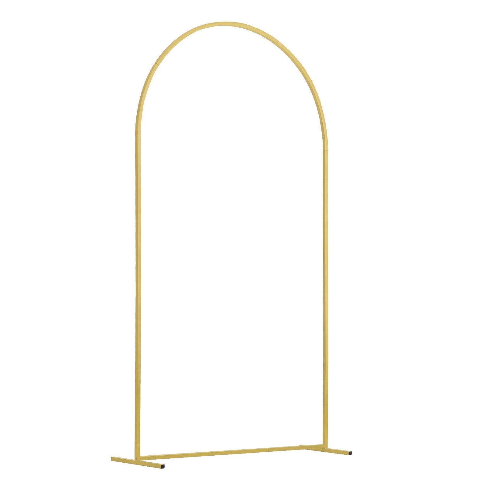 Elegant Gold Wedding Arch Backdrop Stand Set of 3 - Easy-to-Assemble Metal Frame for Celebrations, Birthdays, Holidays, and Events Decor