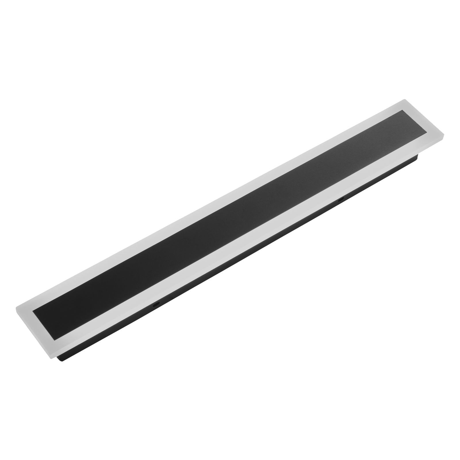Modern 23.6" Outdoor Wall Sconce, IP65 Waterproof, Anti-Rust, Warm White Lighting for Patio, Porch, Garage, 50,000-Hour Lifespan