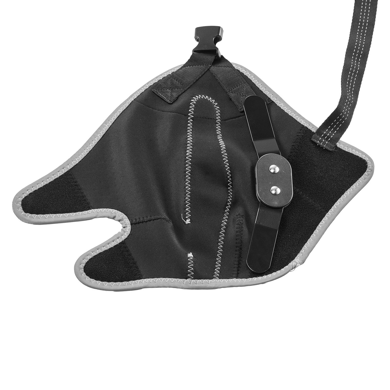 Adjustable Dog Knee Brace for ACL Tear with Hinge Stabilizer, Reflective Joint Support for Arthritis and Pain Relief, Right Hind Leg Harness