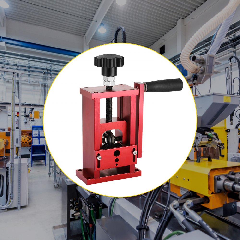 VEVOR Electric Wire Stripping Machine, Portable Scrap Wire Stripping Tool with Gear Motor, Automatic Wire Stripper Compact Aluminum Alloy Structure for Scrap Copper Recycling 1.5mm-20mm in Diameter