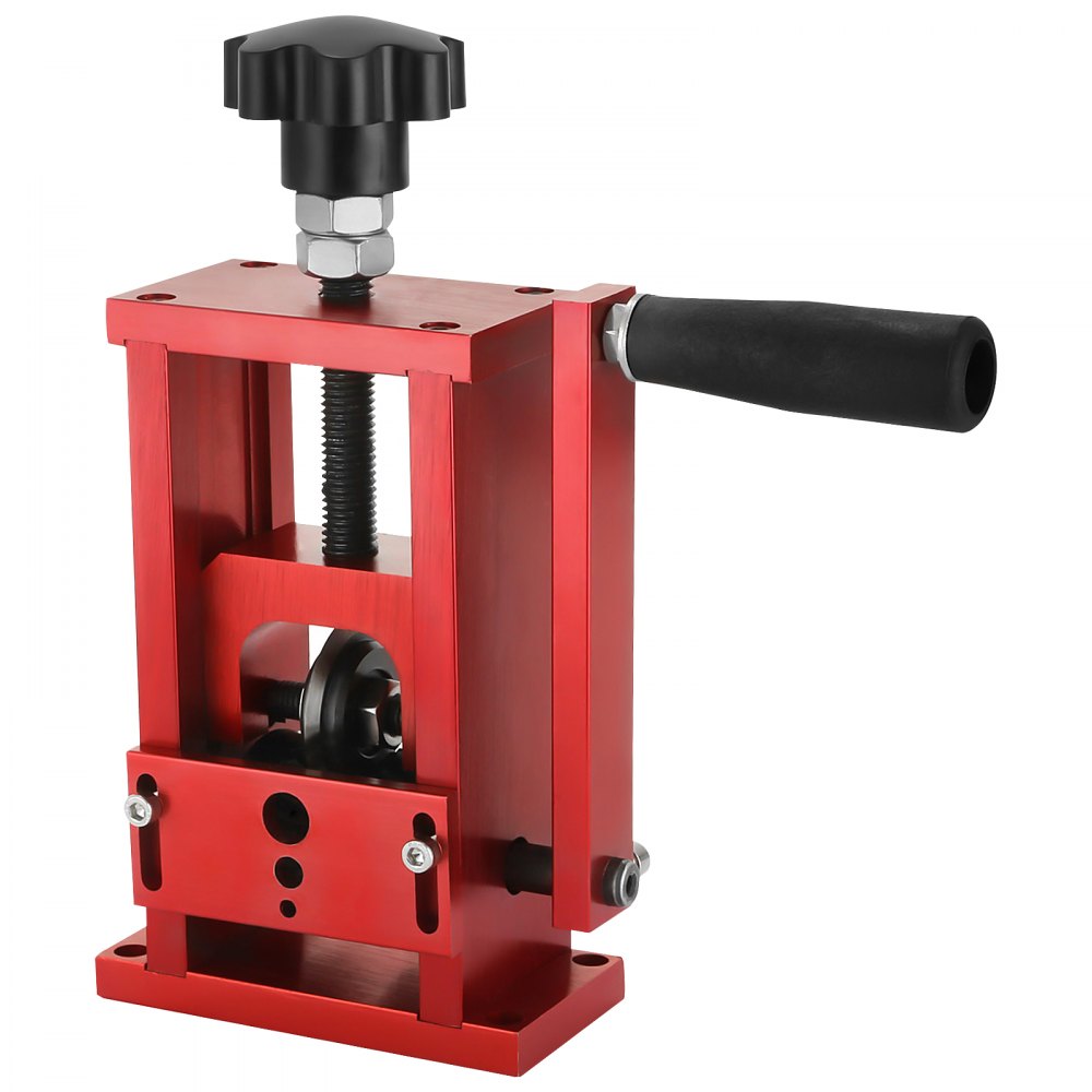 VEVOR Electric Wire Stripping Machine, Portable Scrap Wire Stripping Tool with Gear Motor, Automatic Wire Stripper Compact Aluminum Alloy Structure for Scrap Copper Recycling 1.5mm-20mm in Diameter