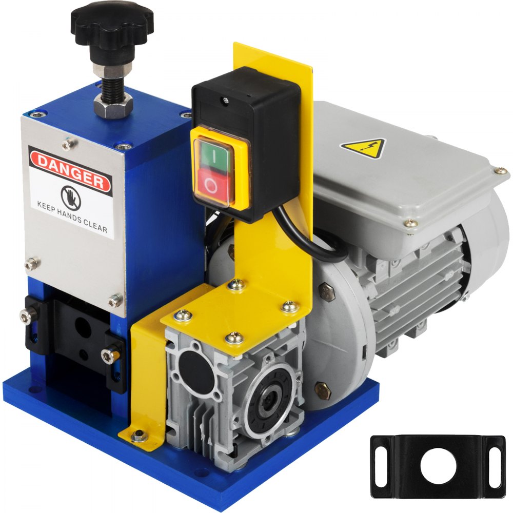 Portable Electric Wire Stripping Machine for Scrap Copper Recycling, 0.05"-0.98" Capacity, Dark Blue Wire Stripper Tool