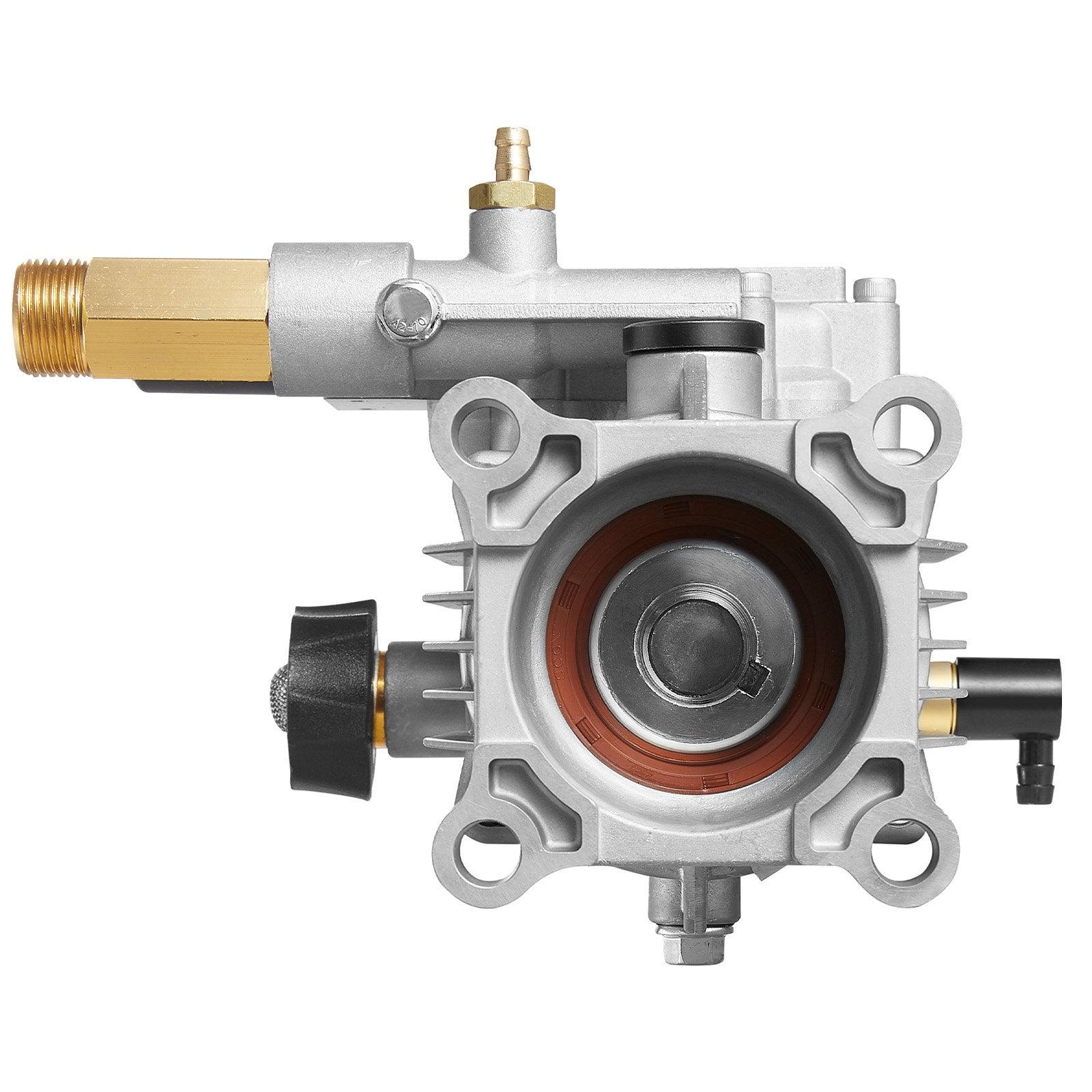 High-Performance Pressure Washer Pump Kit, 3100 PSI, 2.35 GPM, with 3/4" Shaft & Siphon Tube for Simpson, Honda & More Models