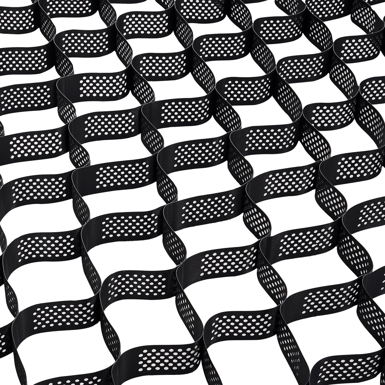 Heavy-Duty Gravel Grid for Driveway and Landscape Stabilization, 4-Inch Depth, Permeable Retainer for Garden, Patio, Walkway, and RV Parking