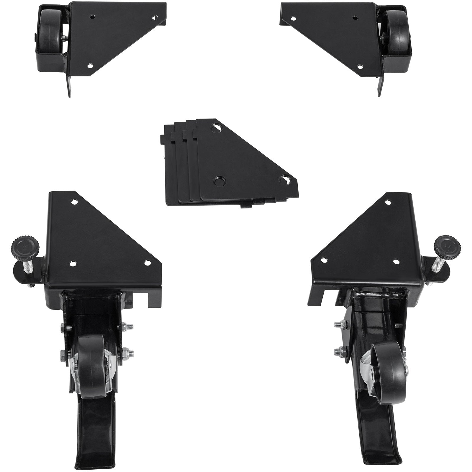 Universal Heavy Duty Mobile Base Stand, Adjustable 9.5" to Infinite, 400 lbs Capacity, Swivel Wheels for Woodworking, Bandsaw, Power Tools