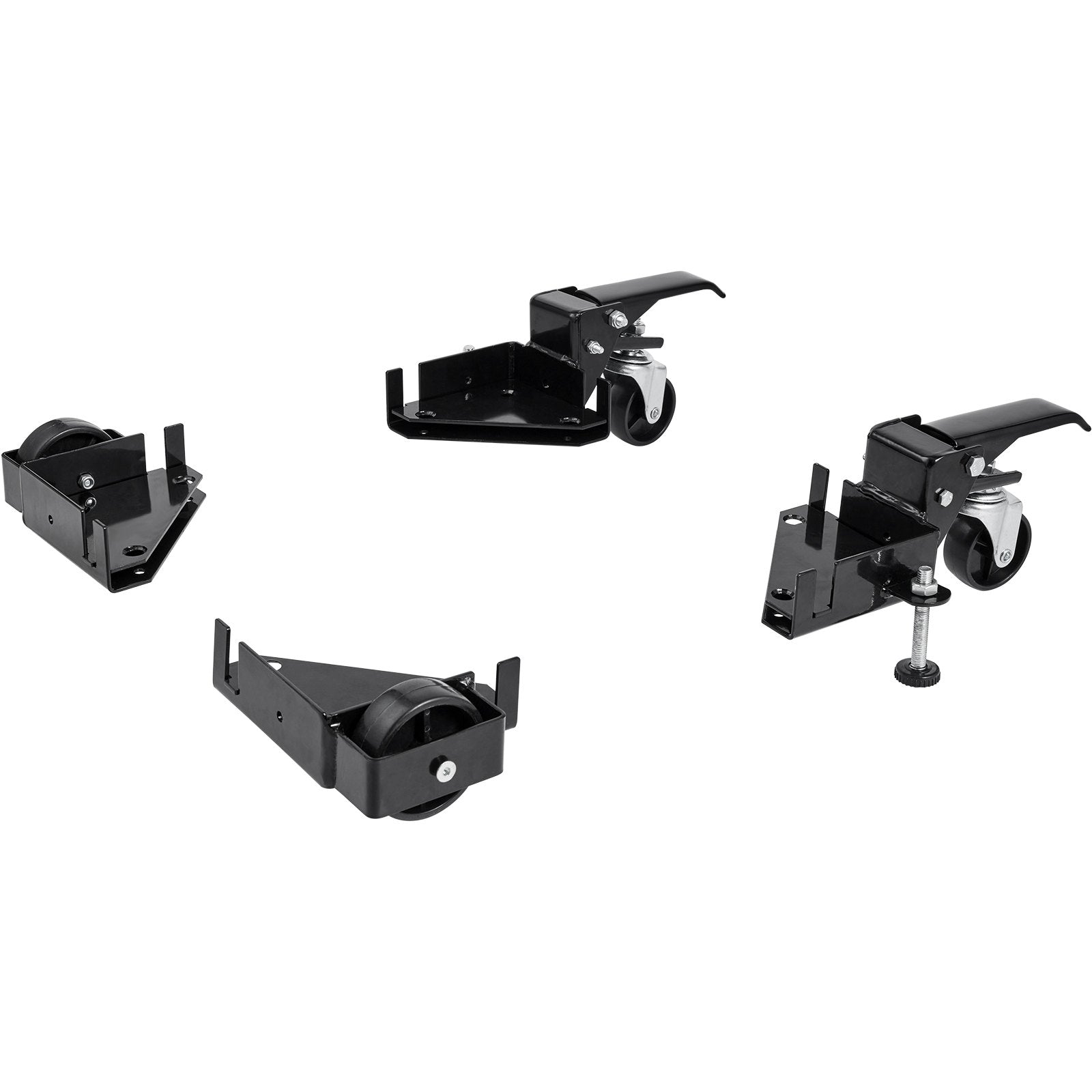 Universal Heavy Duty Mobile Base Stand, Adjustable 9.5" to Infinite, 400 lbs Capacity, Swivel Wheels for Woodworking, Bandsaw, Power Tools