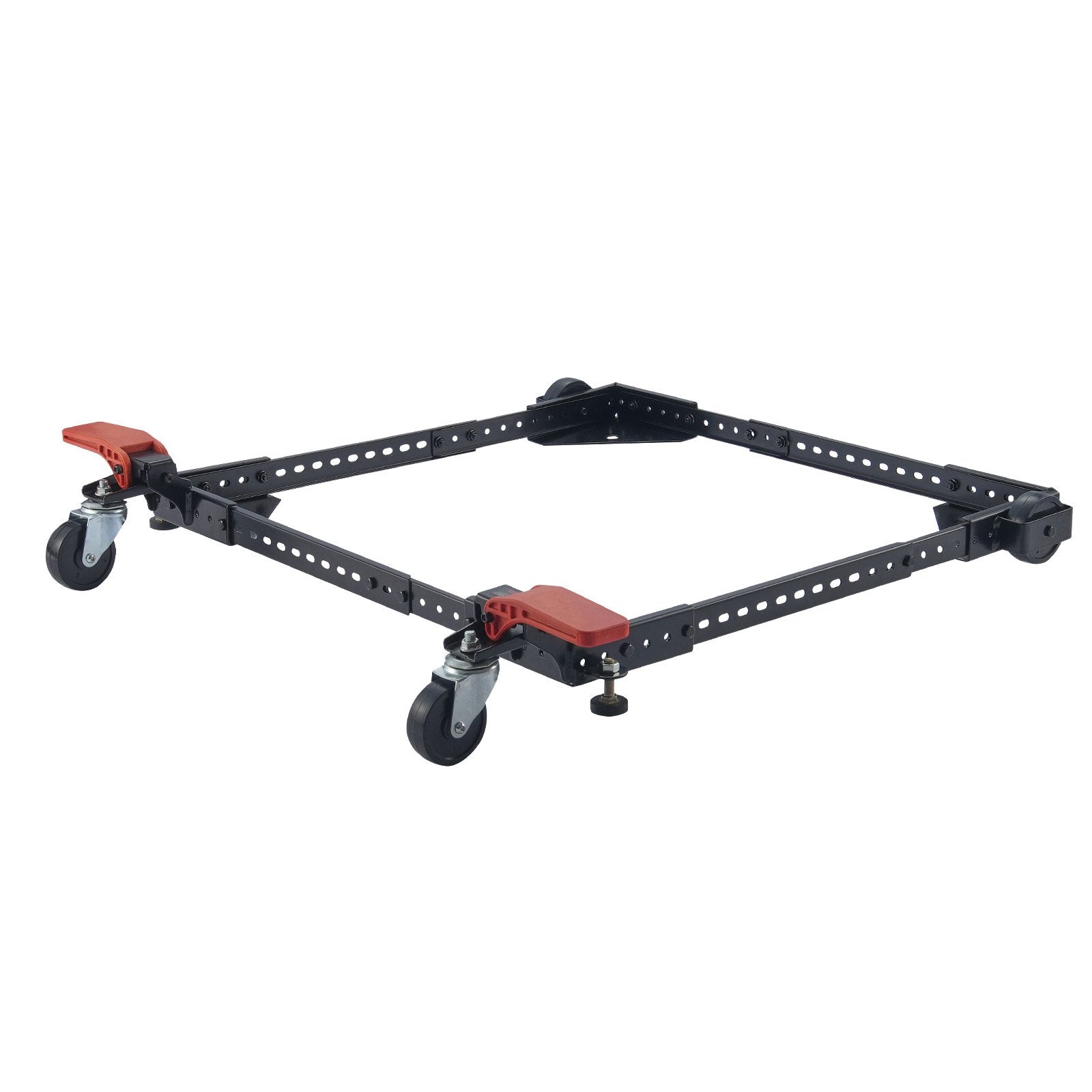 Heavy Duty Adjustable Mobile Base Stand with 500 lbs Capacity, Swivel Wheels for Woodworking, Bandsaw, Power Tools, and Machines