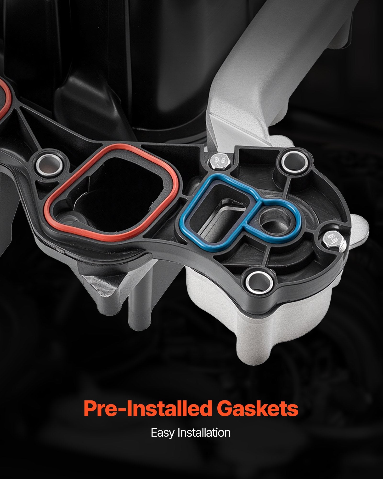 Enhanced Engine Intake Manifold Assembly with Gasket for 2000-2004 Ford F150/F250/F350 - Precision Fit, High-Performance Replacement, Model XTJ-040