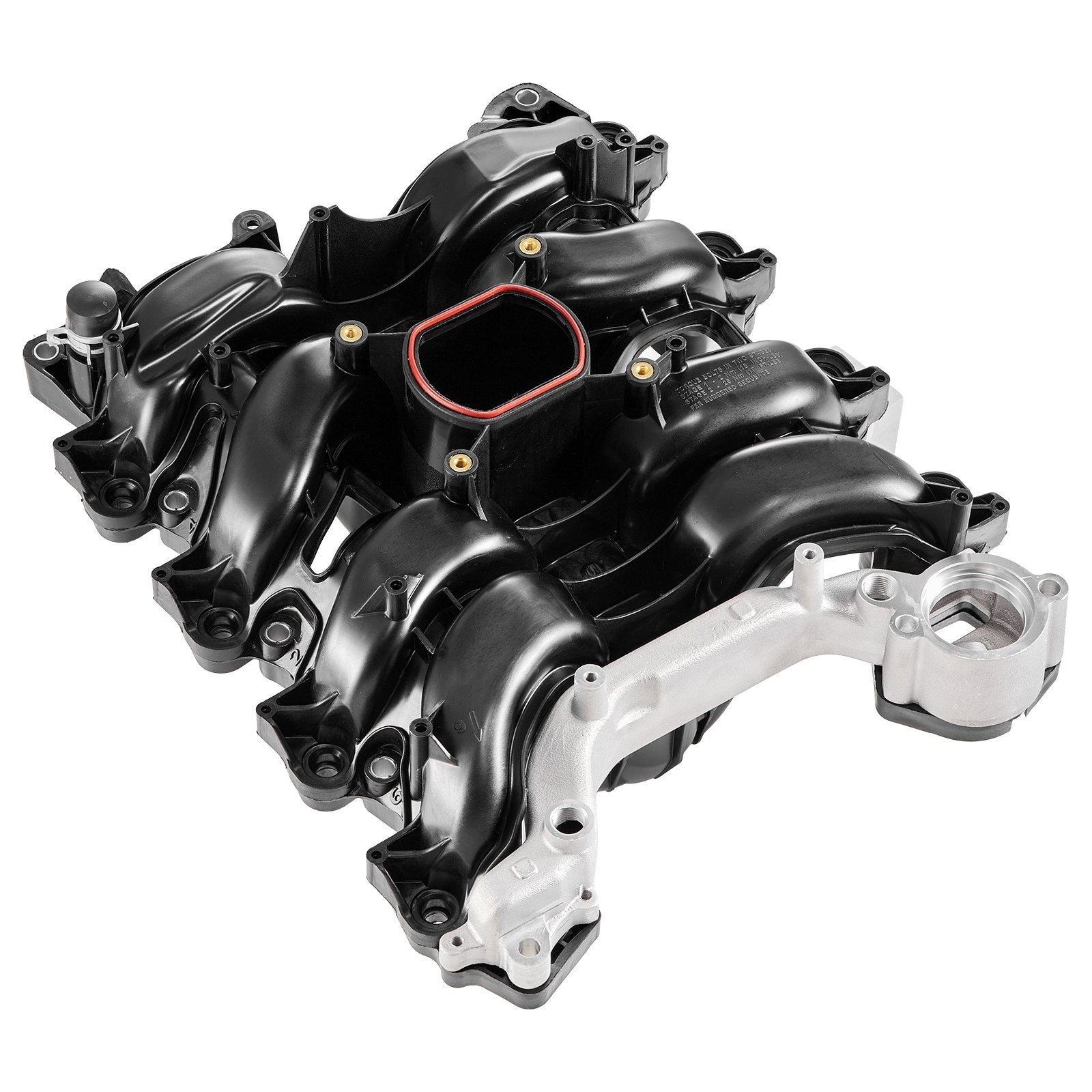 Enhanced Engine Intake Manifold Assembly with Gasket for 2001-2011 Crown Victoria - Precision Fit, High-Performance Replacement Parts 615-175, 1L2Z-9424-EF, 1W7Z-9424-AB, 3W7Z-9424-AA, 3W7Z-9424-AD, 3W7Z-9424-AE, XTJ-062A Model