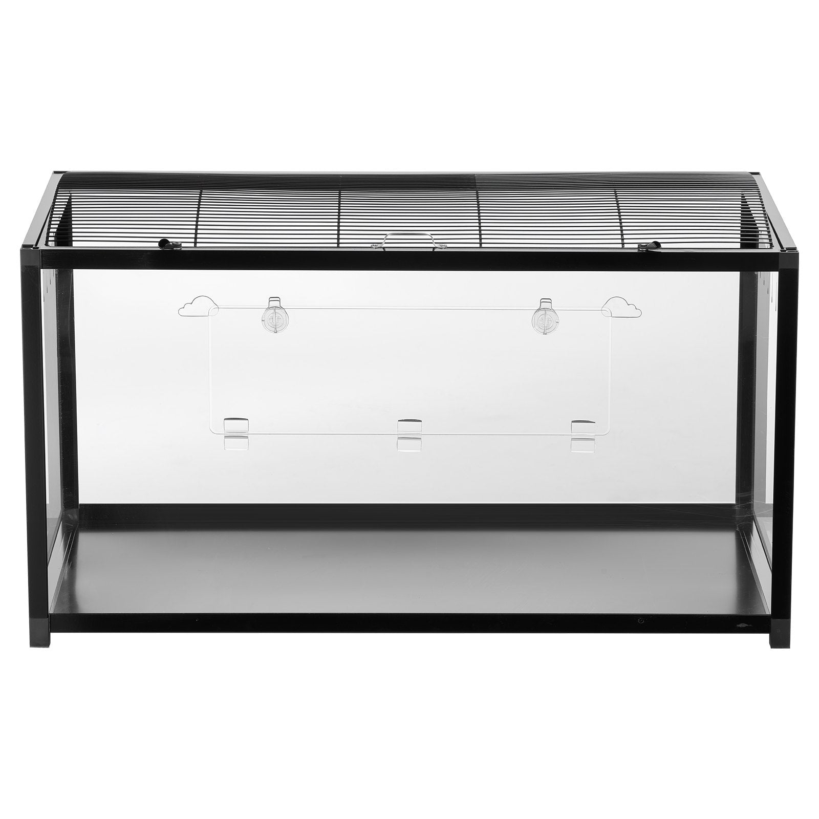 Transparent Hamster Habitat with 360° View, Spacious & Ventilated Cage for Small Pets - Easy Clean, Portable Home for Rats & Guinea Pigs