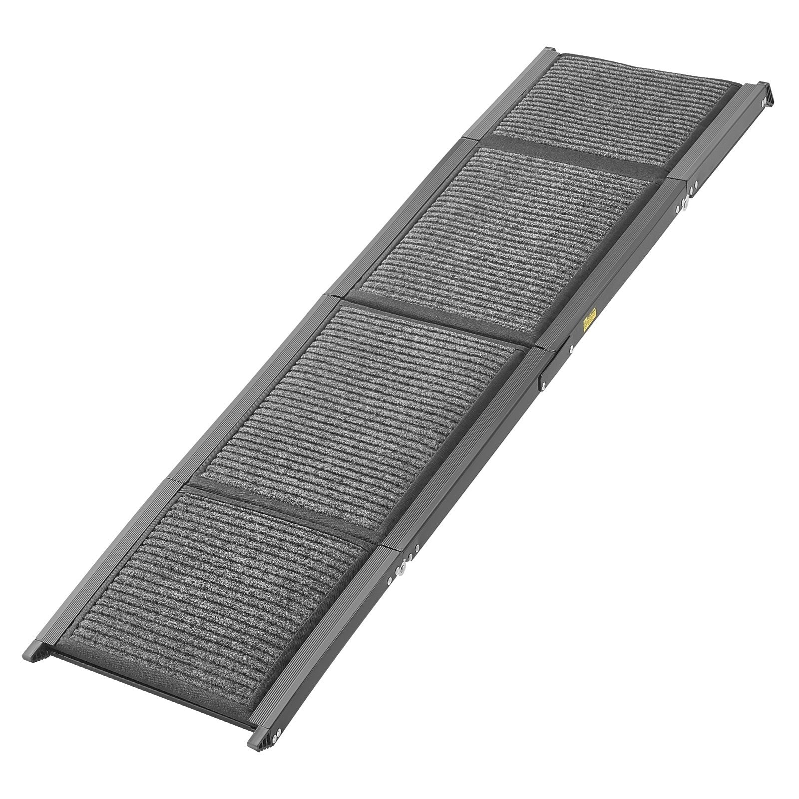 Portable 71" Folding Dog Ramp with Non-Slip Felt Surface for Medium & Large Dogs up to 250lbs, Ideal for SUV & Truck Access