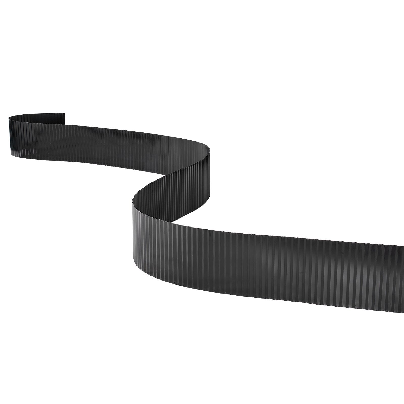 Galvanized Steel Garden Edging, 40 ft x 12 in, Heavy Duty Metal Border for Flower Beds, Pathways, Easy Install, Bendable, with Gloves