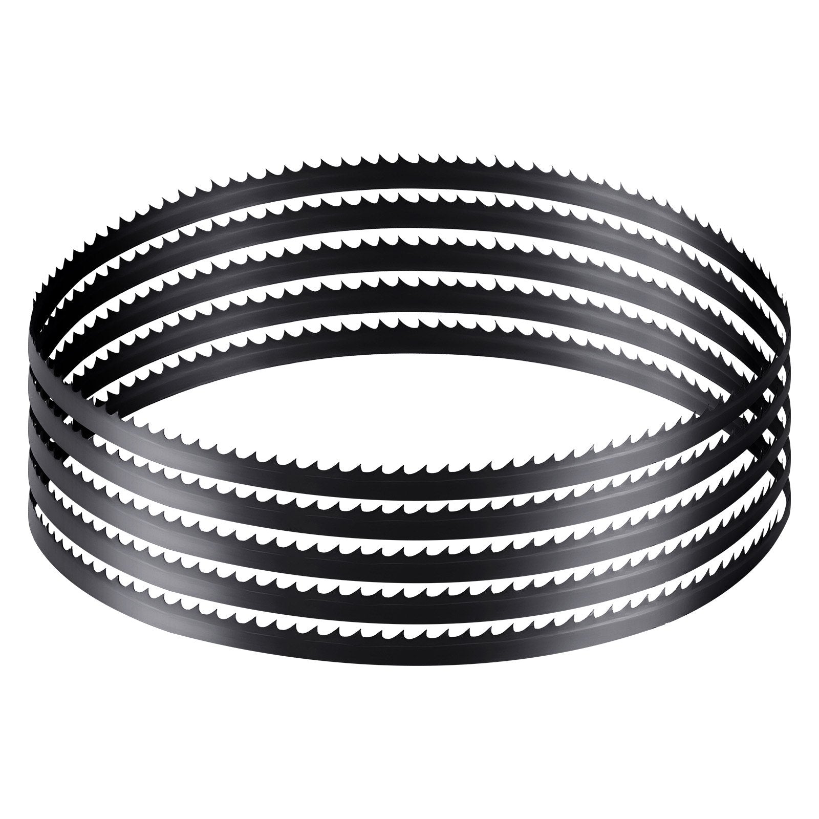 60-Inch Bandsaw Blade, 6 TPI, SK5 Carbon Steel, 15 HRC Hard Teeth, Fits Major Woodworking Bandsaws, 0.25-Inch Width, 1 Pack, High-Performance Cutting Tool