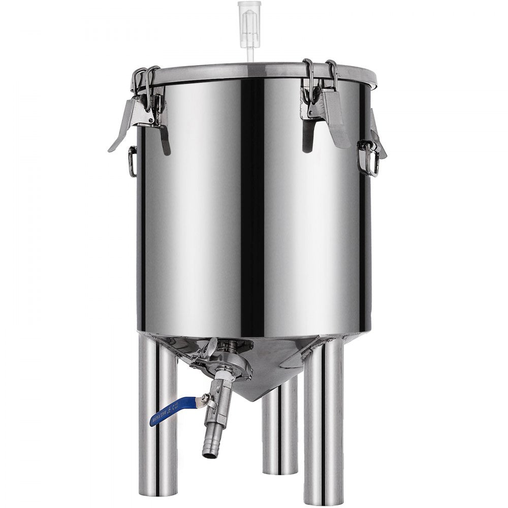 Stainless Steel 7 Gallon Conical Base Fermenter for Home Brewing Enthusiasts