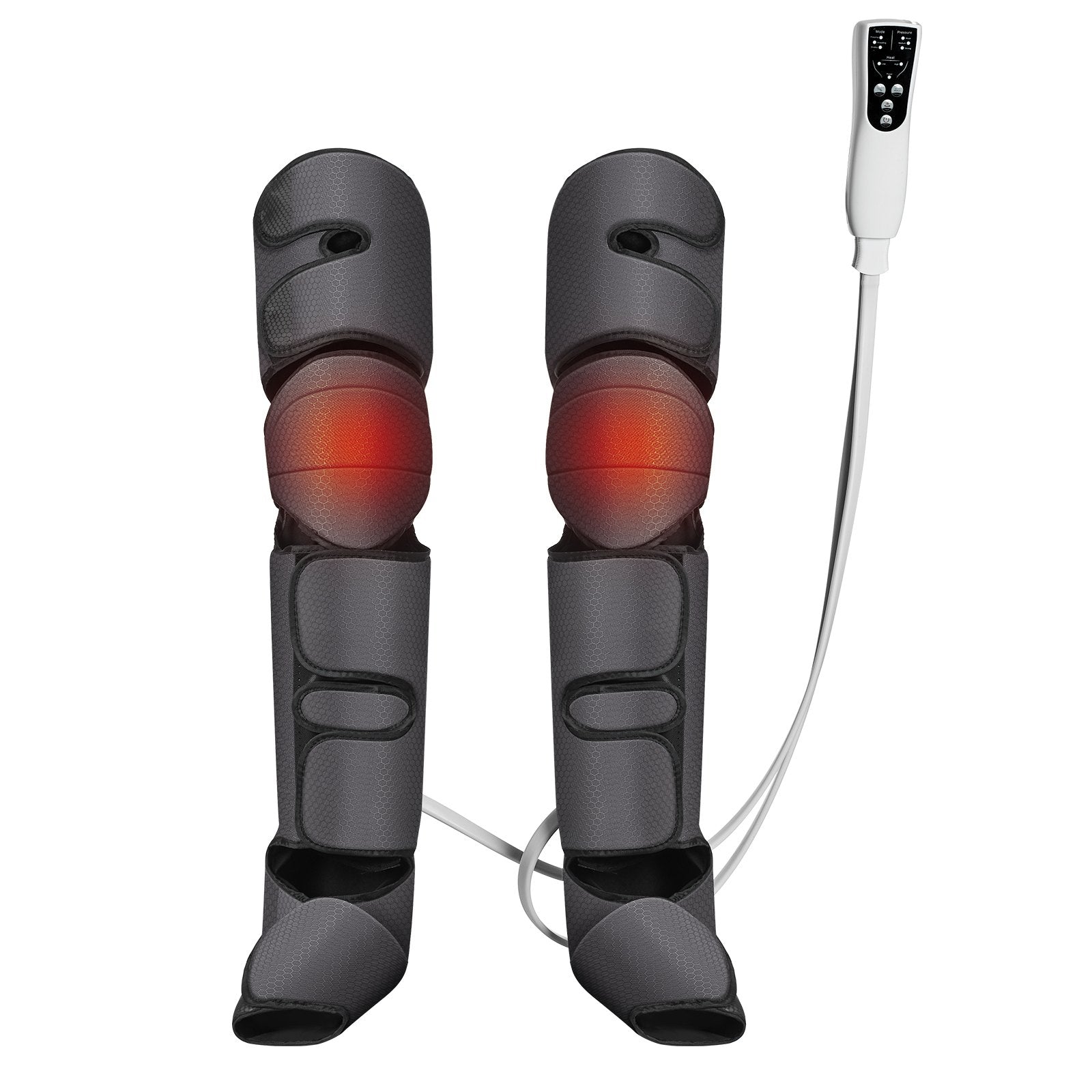 Full Leg Massager with Air Compression for Foot, Calf, Thigh & Knee Pain Relief - 3 Modes, 2 Heating Levels, Boost Circulation & Reduce Swelling
