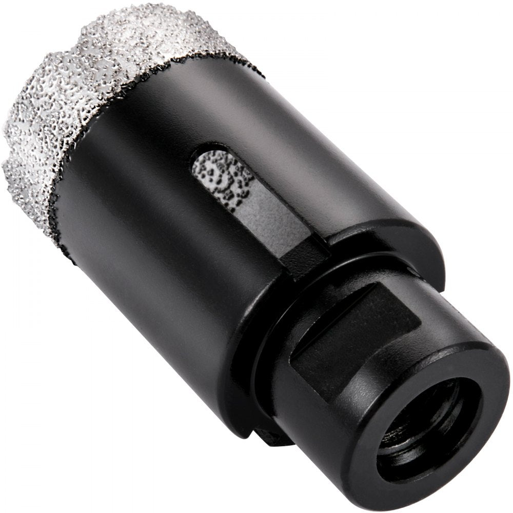 Versatile Diamond Hole Saw Kit for Tile, Ceramic, and Porcelain with Multiple Bit Sizes and SDS Compatibility