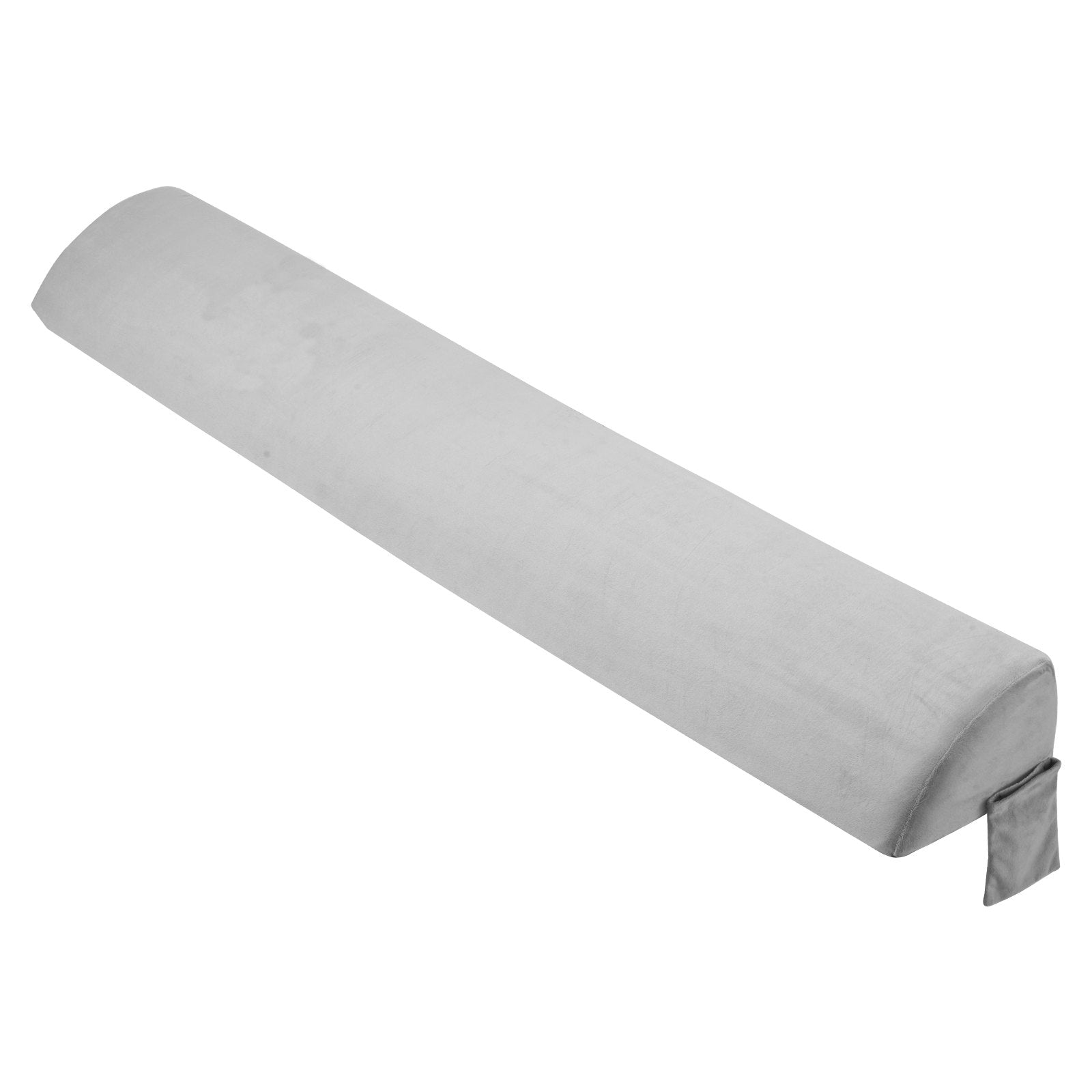 King Size Bed Wedge Pillow for Headboard - Soft Plush Gap Filler with Side Pocket, Anti-Slip Design for Mattress Support and Comfort