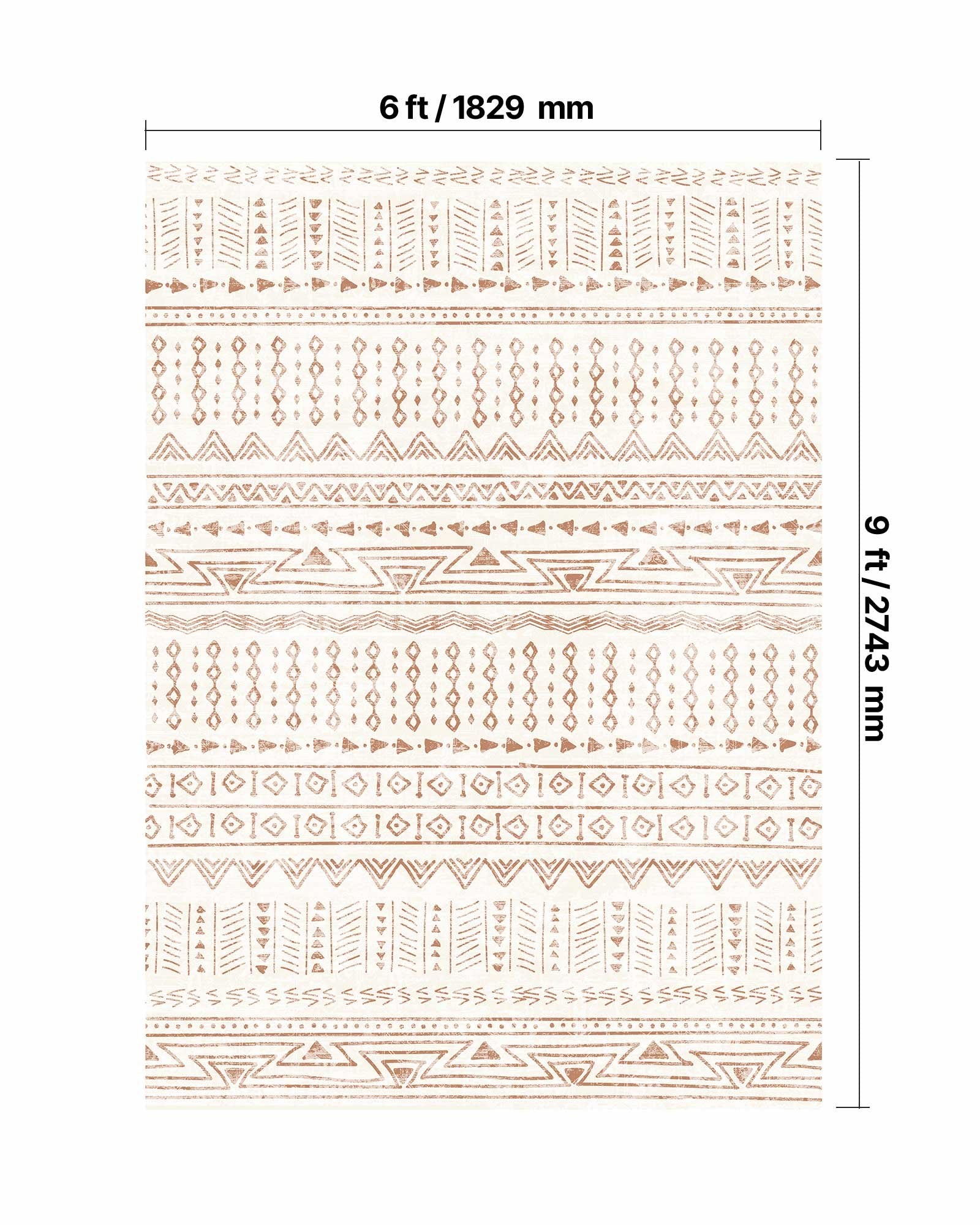 Large 6x9 ft Beige Modern Area Rug - Soft, Washable, Non-Slip, Tear-Resistant Carpet for Bedroom, Living Room, Office, Kids, Pet & Child Friendly