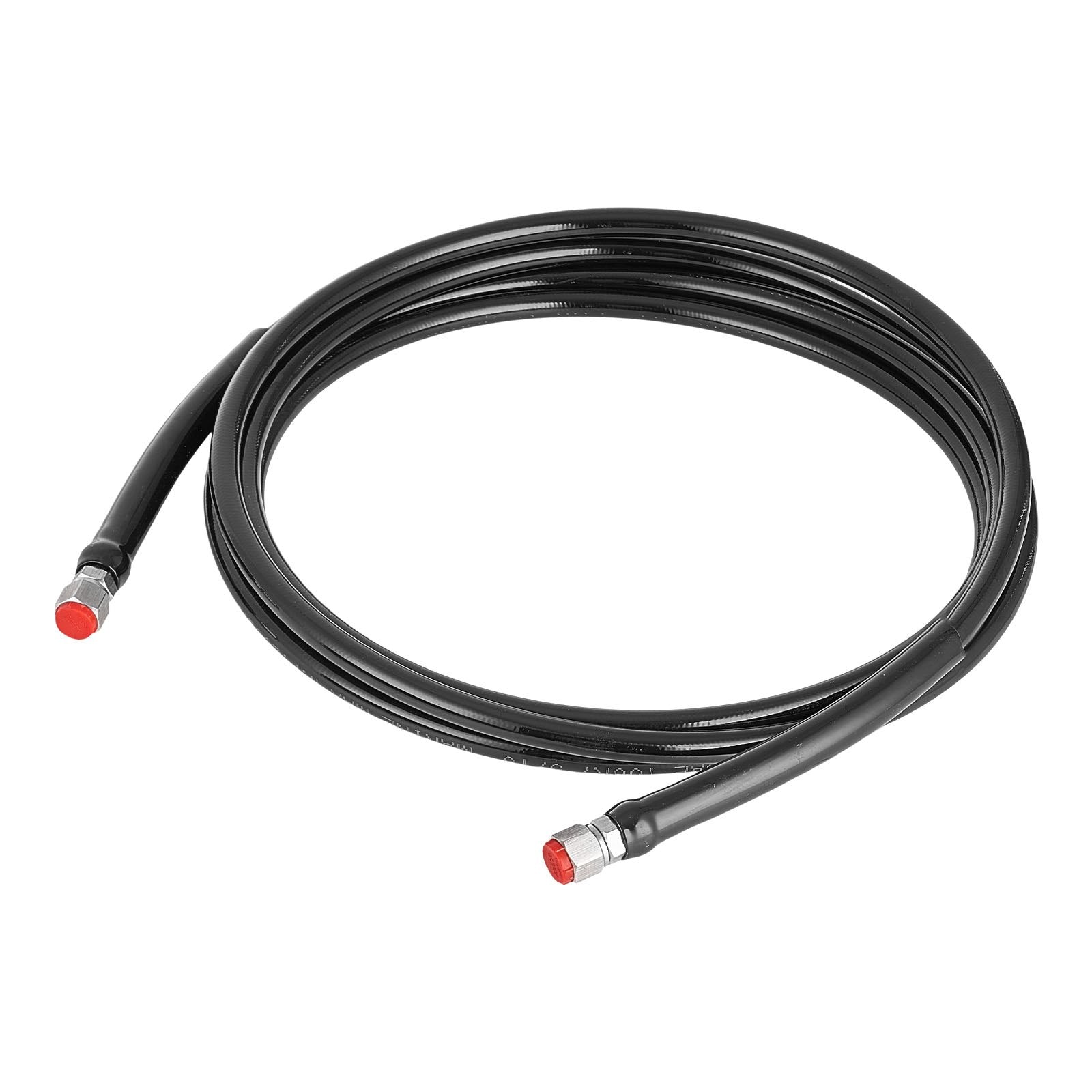 16 ft Hydraulic Hose Kit for Marine Outboard Steering, Leak-Proof TPEE with 304 Stainless Steel Connectors, 20 MPa Pressure, Easy Install