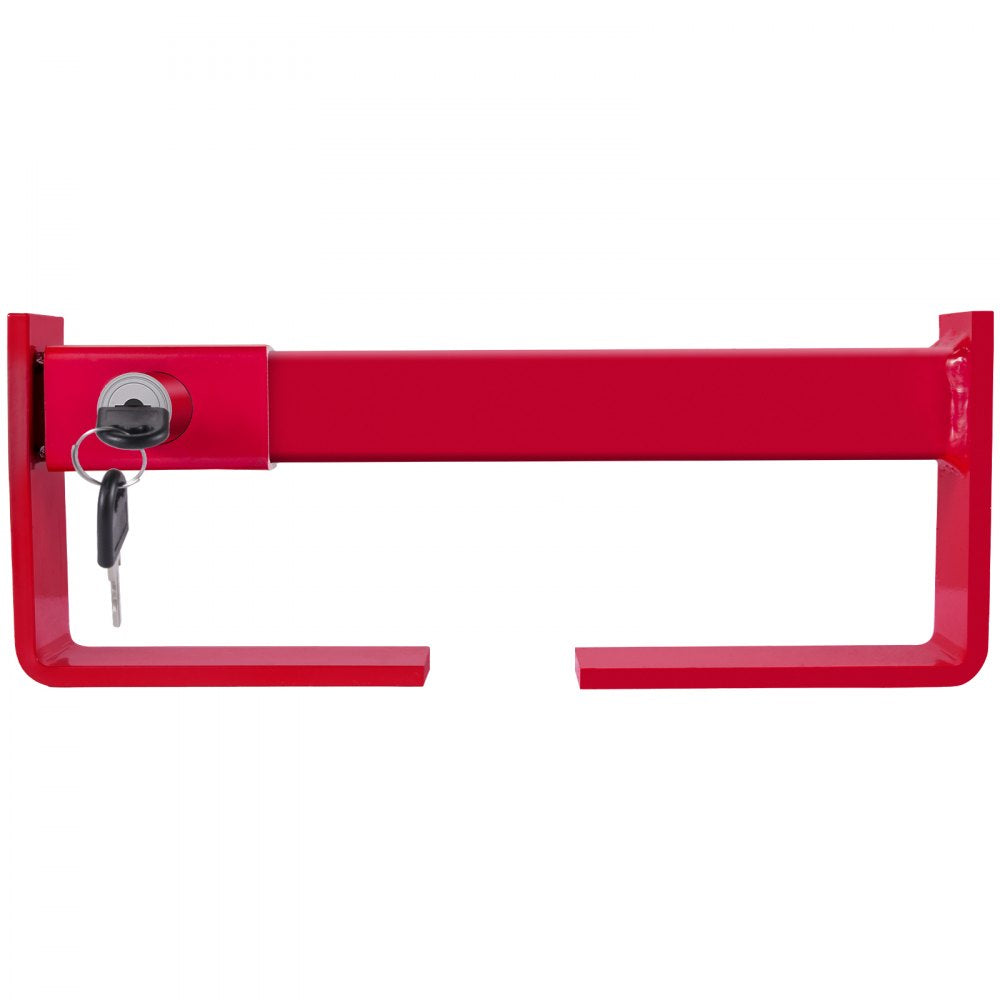 VEVOR Cargo Container Lock 9.84"-17.32" Locking Distance Semi Truck Door Locks with 2 Keys Shipping Container Accessories Red Powder-coated with Spring Lock for Fixed Container and Semi Trailer Box