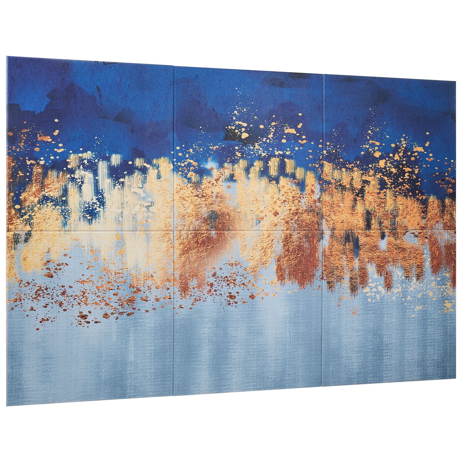 6 Pack Self-Adhesive Art Acoustic Panels - Decorative Soundproof Wall Tiles for Home, Office, Studio, Gaming Room, Theater, Pastel Design