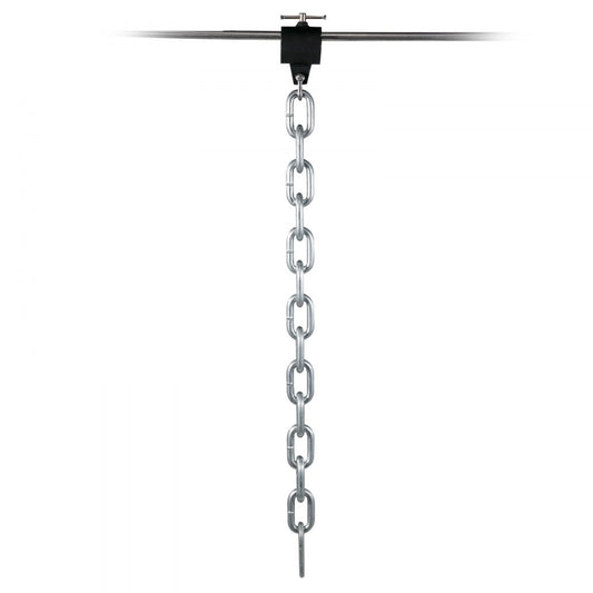 VEVOR Weight Lifting Chains, 1 Pair 26LBS/12KG Weight Lifting Chains,Bench Press Chains with Collars, 5.2FT Barbell Chains Weight Chains for Power Lifting, Silver