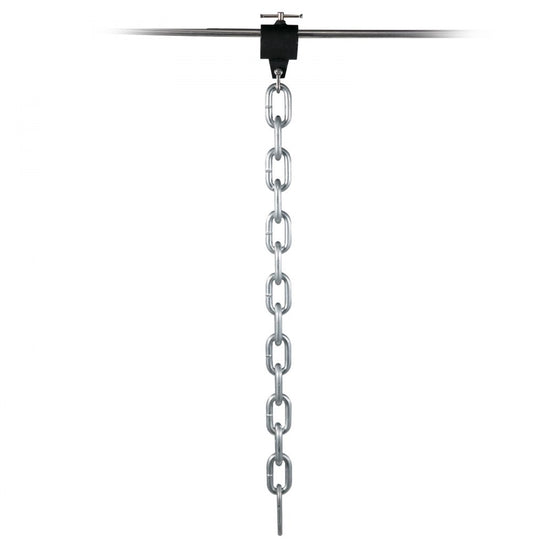 VEVOR Weight Lifting Chains, 1 Pair 35LBS/16kg Weight lifting Chains,Bench Press Chains with Collars, 5.2ft Barbell Chains Weight Chains for Power Lifting, Silver