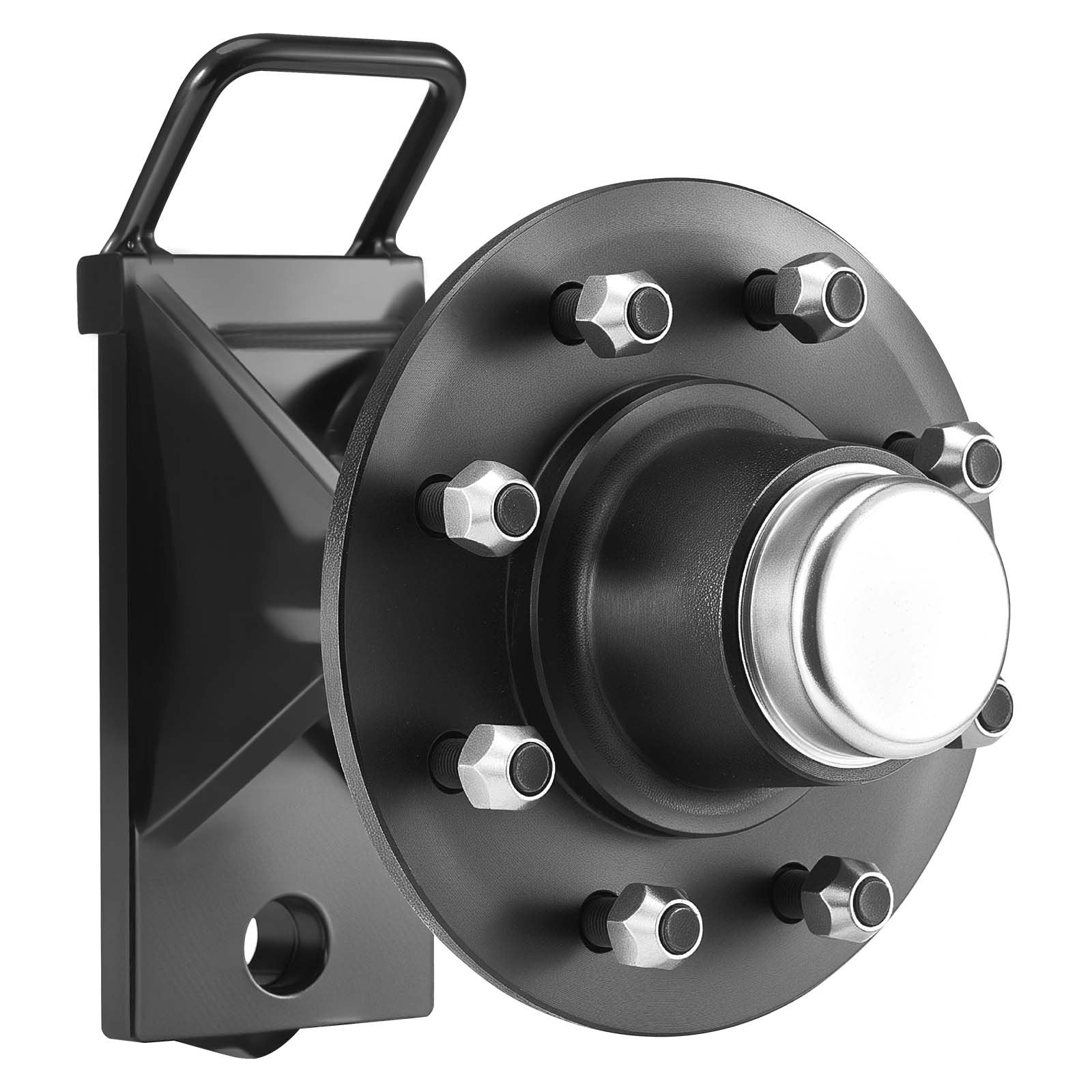 Heavy Duty 8-Lug Shipping Container Wheels Kit with Ratchet Tie Down - Effortless Moving & Secure Transport for 20-40 ft Containers