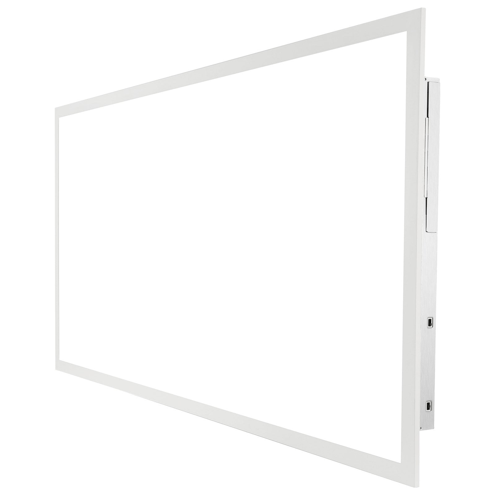 Ultra-Thin 2x4 FT LED Flat Panel Light, 6000LM 50W, Adjustable Color Temp 3500K-5000K, Surface Mount Ceiling Fixture, Flicker-Free, UL Certified