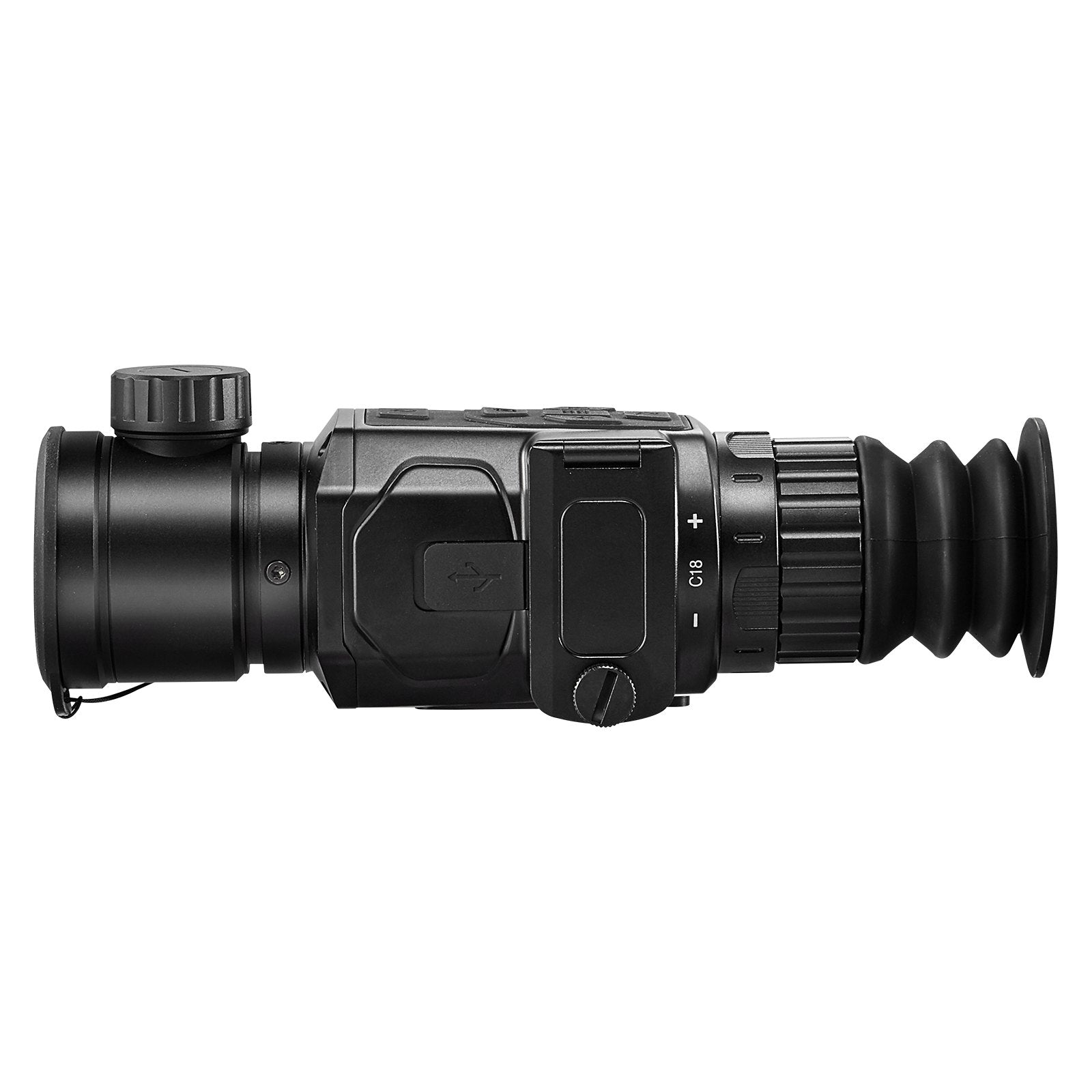High-Resolution Thermal Imager Monocular for Hunting - Waterproof Telescope with OLED Screen, 8X Zoom, Long-Lasting Battery, Precise Imaging