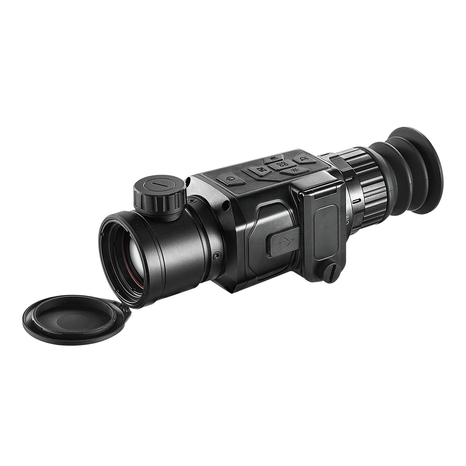 High-Resolution Thermal Imager Monocular for Hunting - Waterproof Telescope with OLED Screen, 8X Zoom, Long-Lasting Battery, Precise Imaging