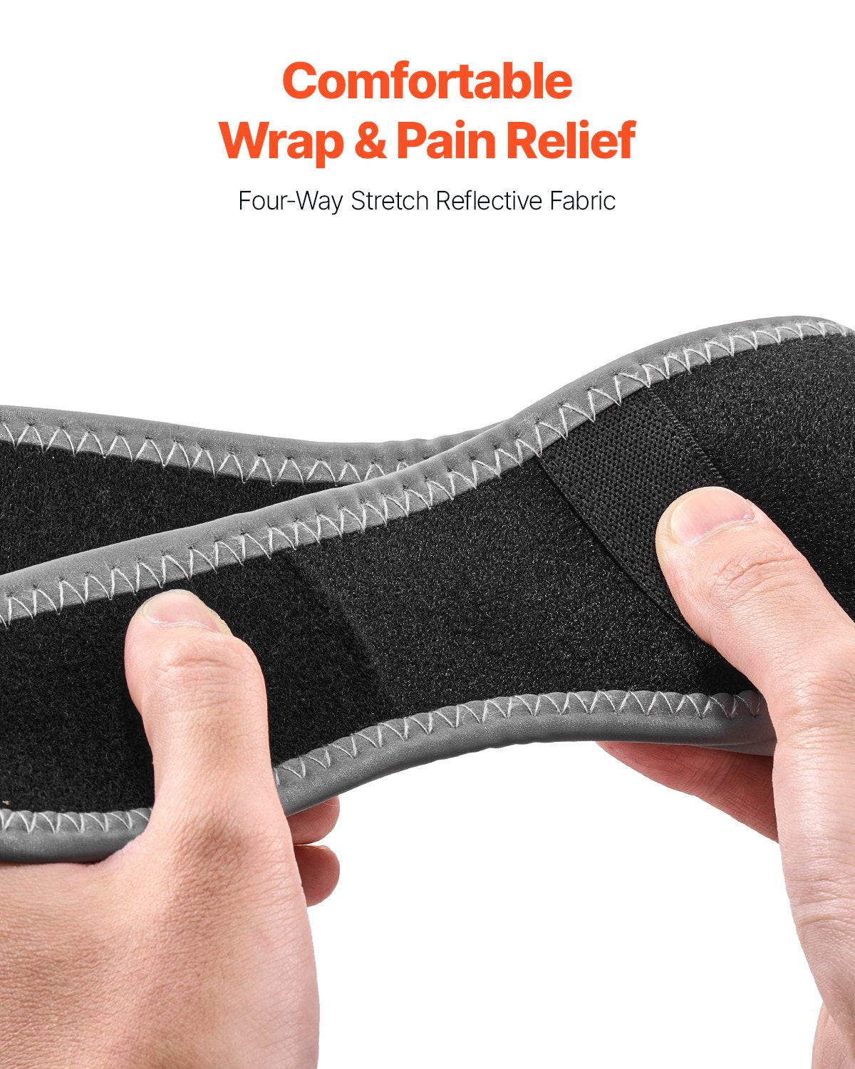 XL Dog Hip Support Brace with Reflective Trim, Breathable Neoprene Hind Leg Braces for Pain Relief & Recovery, Adjustable Harness for Hip & Pelvic Support