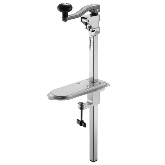 Heavy-Duty Commercial Can Opener for Restaurants & Hotels - Manual Tabletop, Adjustable Height, Stainless Steel, Easy Installation & Operation, Fits Cans Up to 11.8 Inches