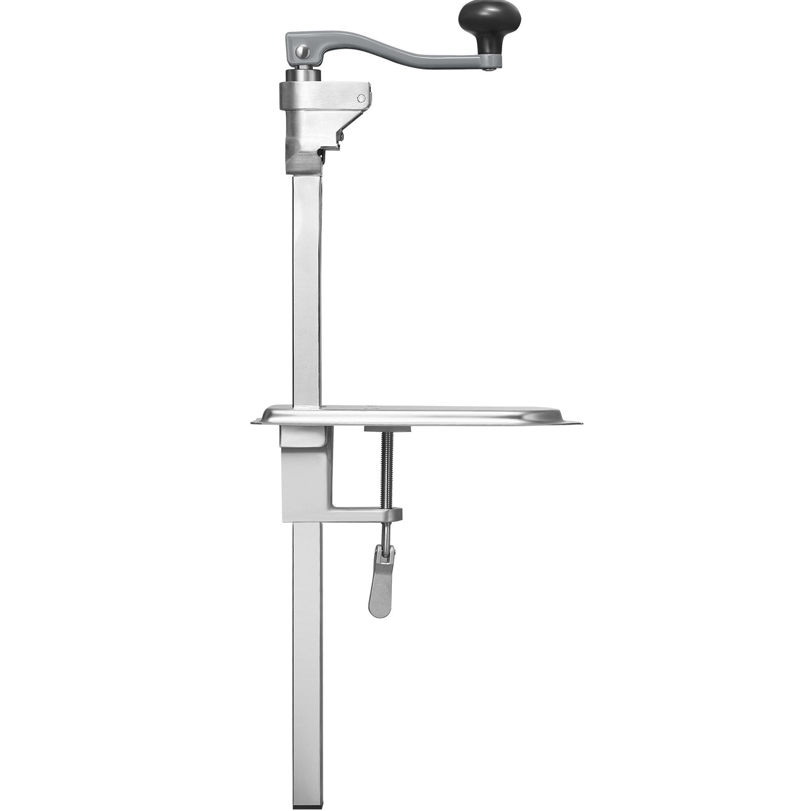 Heavy Duty Manual Can Opener with Adjustable Height for Large Cans, Commercial Table Clamp Base, Ideal for Restaurants & Home Bars, Fits Up to 11.8" Cans