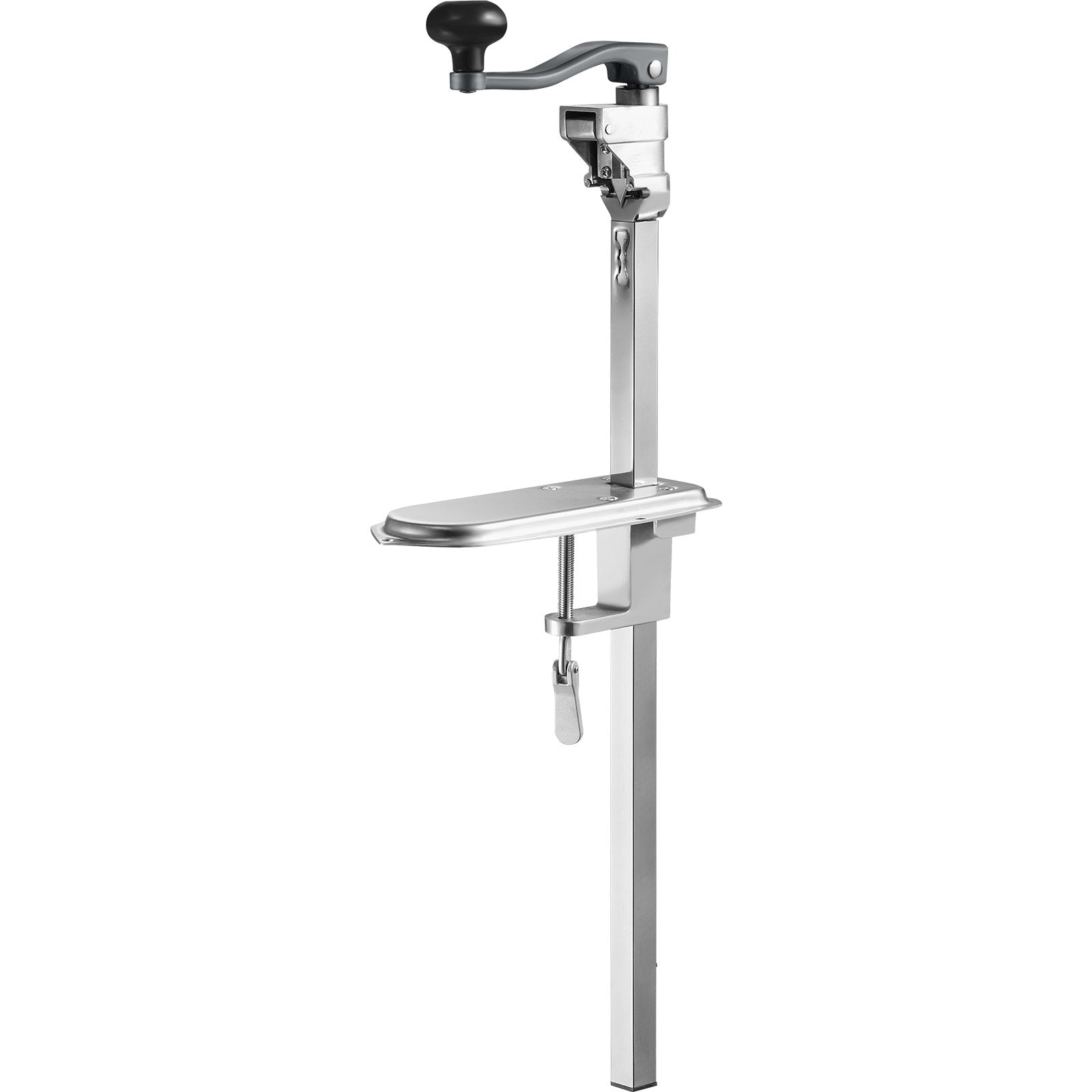 Heavy Duty Manual Can Opener with Adjustable Height - Commercial Table Clamp for Large Cans Up to 15.7", Ideal for Restaurants, Hotels, Home Bars