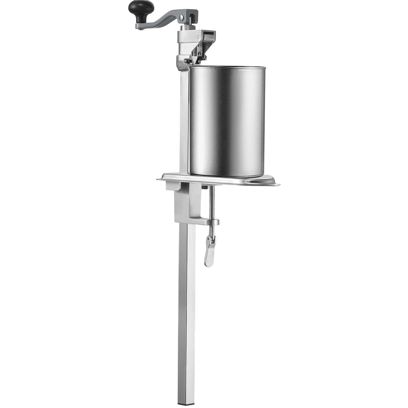 Heavy Duty Manual Can Opener with Adjustable Height - Commercial Table Clamp for Large Cans Up to 15.7", Ideal for Restaurants, Hotels, Home Bars